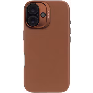 Decoded iPhone 16 MagSafe Hülle Echtes Leder Backcover - Tan