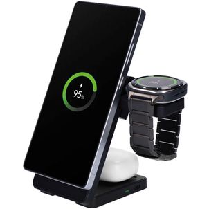 Mobiparts Foldable Qi Wireless 15W - Schwarz