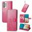 Mobigear Clover Samsung Galaxy A73 Hülle Klapphülle Geldbörse - Magenta