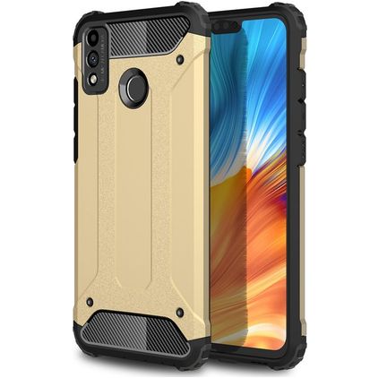 Mobigear Outdoor HONOR 9X Lite Hülle Hardcase Backcover Stoßfest - Gold