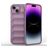 Mobigear Bumpy iPhone 15 Plus Hülle Flexibles TPU Backcover - Lila
