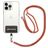 Mobigear Lanyard Verstellbare Universal-Handykette - Rot / Grün
