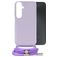 Mobilize Lanyard Gelly Samsung Galaxy A05s Flexibles TPU Handykette - Pastel Purple