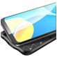 Mobigear Luxury OPPO A16 Hülle Flexibles TPU Backcover - Schwarz