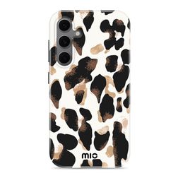 MIO Samsung Galaxy S24 FE MagSafe Hülle Hardcase Backcover - Leopard