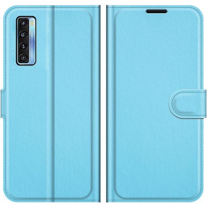 Mobigear Classic TCL 20 5G Hülle Klapphülle Geldbörse - Blau