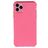 Mobigear Cushion iPhone 12 Pro Max Hülle Flexibles TPU Backcover Stoßfest - Magenta