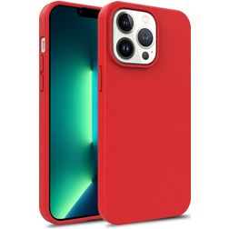 Mobigear Bio iPhone 15 Plus Hülle Umweltfreundliches Backcover - Rot
