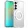 Mobigear Shockproof Samsung Galaxy S25 FE MagSafe Hülle Hardcase Backcover - Weiß