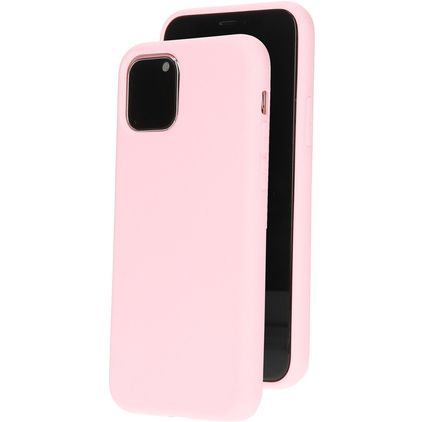 Mobiparts iPhone 11 Pro Silikon Hülle Backcover - Blossom Pink