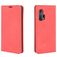 Mobigear Retro Slim Motorola Edge Plus Hülle Klapphülle Geldbörse - Rot