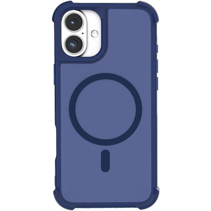 Mobigear Armor Shield iPhone 16 Plus MagSafe Hülle Hardcase Backcover - Blau