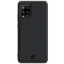 Valenta Snap Samsung Galaxy A42 Hülle Echtes Leder Backcover - Schwarz