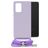 Mobilize Lanyard Gelly Samsung Galaxy A33 Flexibles TPU Handykette - Pastel Purple
