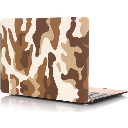 Mobigear Design MacBook 12 Zoll (2015-2017) Hardcase Hülle MacBook Case - Desert Camauflage - Model A1534