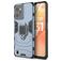 Mobigear Armor Ring Realme C31 Hülle Hardcase Backcover Stoßfest mit Ringhalter - Blau
