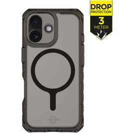 ITSKINS Level 2 HybridMagFrost R iPhone 17 MagSafe Hülle Hardcase Backcover Stoßfest - Schwarz