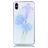 Mobigear Design iPhone XS Max TPU (flexibel) Backcover - Lila Blume