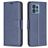 Mobigear Excellent Motorola Edge 40 Pro Hülle Klapphülle Geldbörse - Blau
