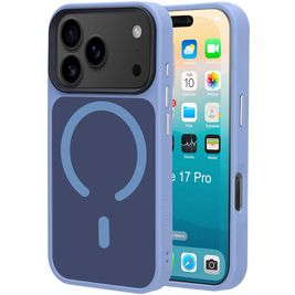 Mobiparts Hardcover iPhone 17 Pro MagSafe Hülle Hardcase Backcover - Satin Light Blue