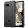 Mobigear Rugged Shield Google Pixel 7a Hülle Flexibles TPU Backcover Stoßfest - Schwarz