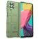 Mobigear Rugged Shield Samsung Galaxy M53 Hülle Flexibles TPU Backcover Stoßfest - Grün