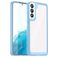Mobigear Crystal Samsung Galaxy S23 Hülle Hardcase Backcover - Transparent / Blau