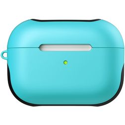 Mobigear Frosted Apple AirPods Pro 1 Hardcase Hülle - Türkis