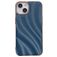 Mobigear Wavy iPhone 14 Hülle Hardcase Backcover - Blau