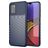 Mobigear Groove Samsung Galaxy A03s Hülle Flexibles TPU Backcover - Blau
