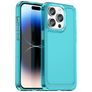 Mobigear Crystal iPhone 15 Pro Hülle Flexibles TPU Backcover - Blau