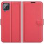 Mobigear Classic Samsung Galaxy A22 4G Hülle Klapphülle Geldbörse - Rot