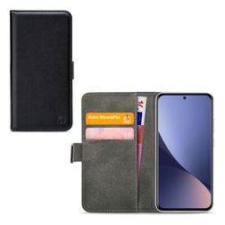 Mobilize Classic Gelly Wallet Xiaomi 12 Hülle Klapphülle Geldbörse - Schwarz