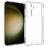 Mobigear Cushion Durchsichtig Samsung Galaxy S24 Hülle Flexibles TPU Backcover Stoßfest - Transparent