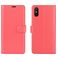 Mobigear Classic Xiaomi Redmi 9A Hülle Klapphülle Geldbörse - Rot