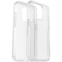 OtterBox Symmetry Transparent iPhone 15 Pro Hardcase Backcover Shockproof - Transparent