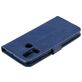 Mobigear Zipper Huawei P Smart (2020) Hülle Klapphülle Geldbörse - Blau