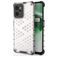 Mobigear Honeycomb Realme C35 Hülle Hardcase Backcover Stoßfest - Weiß