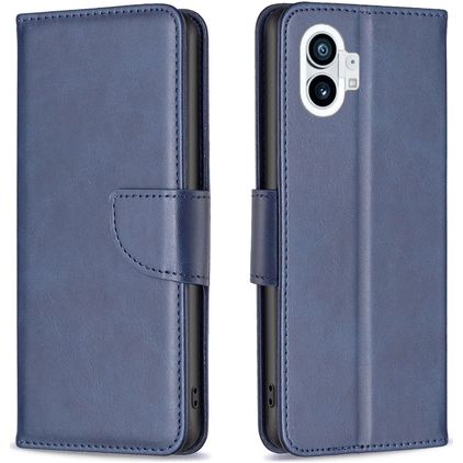 Mobigear Excellent Nothing Phone (1) Hülle Klapphülle Geldbörse - Blau