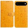 Mobigear Flowers iPhone Air Hülle Klapphülle Geldbörse - Gelb