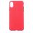 Mobigear Excellent iPhone XS Max Hülle Flexibles TPU Backcover - Rot