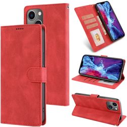 Mobigear Wallet iPhone 14 Hülle Klapphülle Geldbörse - Rot