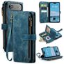 CaseMe C30 iPhone Air Hülle Klapphülle Geldbörse - Blau