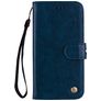 Mobigear Wallet Huawei P20 Lite (2018) Hülle Klapphülle Geldbörse - Blau