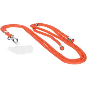 Mobiparts Nylon Verstellbare Universal-Handykette - Orange