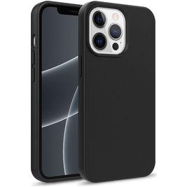 Mobigear Bio iPhone 14 Hülle Umweltfreundliches Backcover - Schwarz