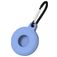 Mobigear Circle Key Apple AirTag Hülle Flexibles TPU Schlüsselanhänger - Denim Blue