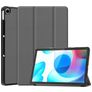 Mobigear Tri-Fold Realme Pad 10.4 (2021) Hülle Klapphülle - Grau