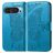 Mobigear Butterfly Google Pixel 9 Hülle Klapphülle Geldbörse - Blau