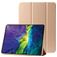 Mobigear Tri-Fold Gel iPad 10 (2022) Hülle TPU,Kunstleder Klapphülle - Gold